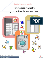 Categorizacion Visual de Conceptos Alimentacion y Ropa Auticmo 3