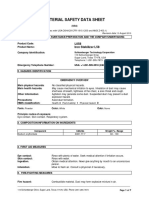 Material Safety Data Sheet: L058 Iron Stabilizer L58