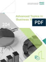 Advanced Topics in Business Valuation