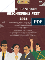 Buku Panduan Geschiedenis Fest 2023