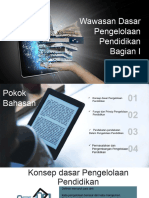 Wawasan Dasar Pengelolaan Pendidikan 1