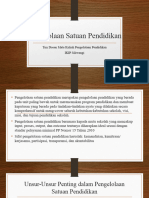 Pengelolaan Satuan Pendidikan