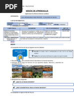 Sesión de Aprendizaje 14-08