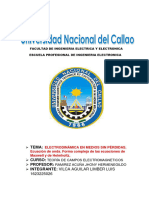 ELECTRODINÁMICA en MEDIOS SIN PÉRDIDAS. Ecuación de Onda. Forma Compleja de Las Ecuaciones de Maxwell y de Helmholtz.