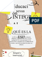 Educación Sexual Integral. Inicial