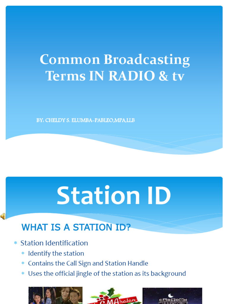 Common Broadcast Terms1 130621051612 Phpapp02 161112150738 PDF Mass