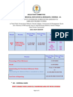 Selection Committee Directorate of Medical Education & Research, Chennai - 10