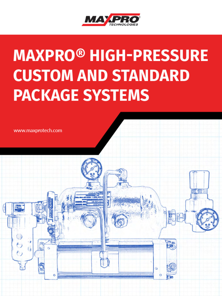 MAXPRO Custom Systems | PDF | Pump | Manufactured Goods