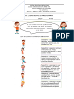 Examen de Catedra de La Paz 1er Perido Academico