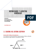 DIT Perú - Diseño Eléctrico en BT y MT - 2. Definiciones y Aspectos Generales