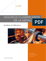 Classification Metallurgie SIACI