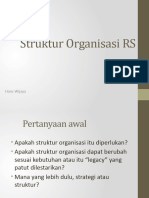 Struktur Organisasi - Hans Wijaya
