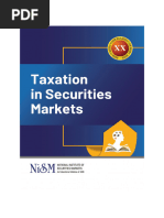 NISM-Series-XX-Taxation in Securities Markets Workbook - July 2022