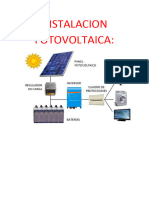 Instalacion Fotovoltaica ...............