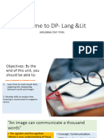 DP1 Introduction To Language and Literature