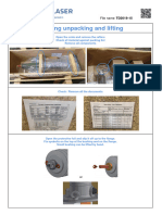 Unpacking and Lifting Instructions