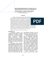 Analisis Variasi Tipe Kondensor Air Conditioning (Ac) Terhadap Besar Peningkatan Suhu Yang Dihasilkan