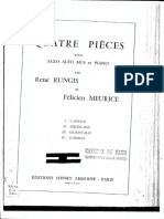 Quatre Pieces (Rene Rungis Felicen Meurice)