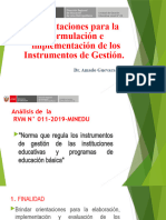 Instrumentos de Gestion 2023