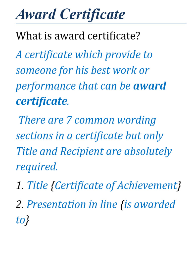 what-is-award-certificate-pdf