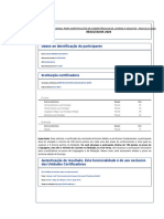 Dados de Identificação Do Participante