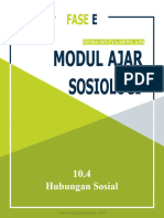 Ma - Sosiologi - Fase e - 4 Hubungan Sosial