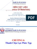 Chương 6 - Thanh Chịu Lực Phức Tạp