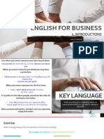 English For Business I
