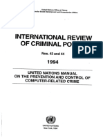 International Review of Criminal Policy 1994