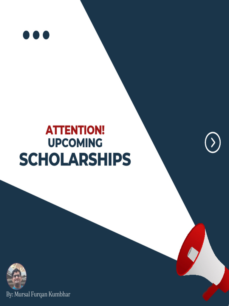 FULLY FUNDED SCHOLARSHIP REQUIREMENTS intelligence overview