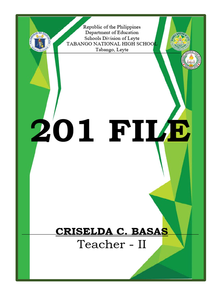 201 file label pdf