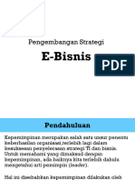 E-Bisnis 06 - Pengembangan Strategi E-Bisnis