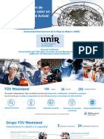 Unir México Tüv Rheinland - Certificación Auditor Interno Iso 27001 - 2022 - Marzo23