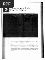 Chronological Order Essay Examples | PDF | Essays | Narrative