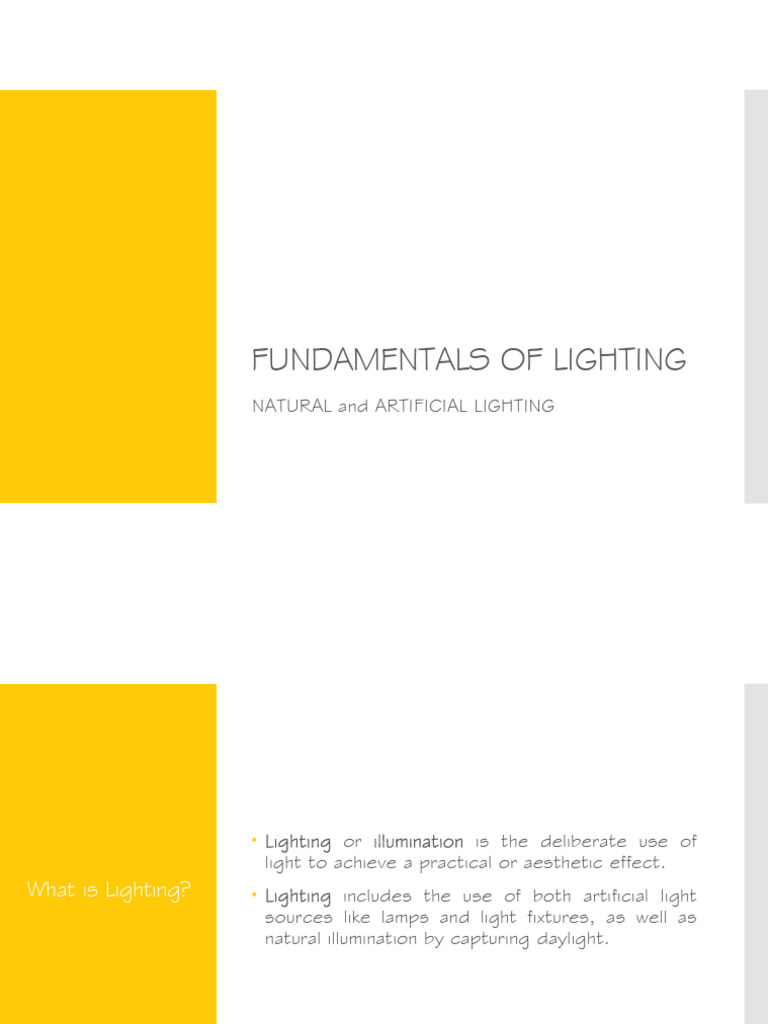 Ai 02 Fundamentals of Light PDF Lighting Interior Design