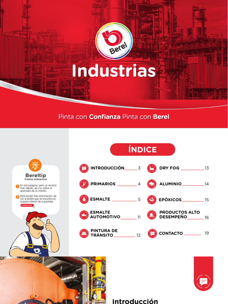 Catálogo BTP Supply Berel Industrial | PDF | Pintar | Corrosión