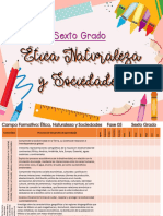 Contenidos y Procesos de Desarrollo de Aprendizaje Del Campo Formativo Etica Naturaleza y Sociedades 6