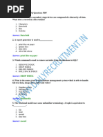 Database System MCQ