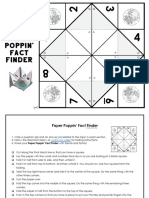 ACTIVITY #6 THURSDAY - Paper Poppin' Fact Finder