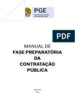 Manual de Fase Preparatoria Da Contratacao Publica Revista e Ampliada 2 Ed