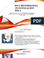 Método Y Metodología en La Investigación Científica