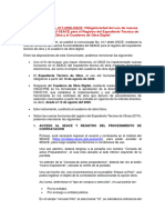 Obligatoriedad Del Uso de Nuevas Funcionalidades Del Seace para El Registro Del Expediente Tecnico de Obra