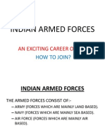 Join Indian Armed Forces