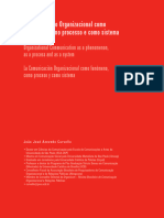 A Comunicação Organizacional Como Fenômeno, Como Processo e Como Sistema