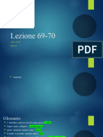 Lezione 69-70