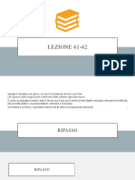 Lezione 61-62