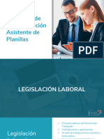 Diapositivas - Asistente de Planillas - Legislación Laboral