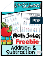 Jokes Math: Addition & Subtraction