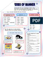 Adverbs of Manner