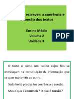 Unidade 7 para Bem Escrever A Coerencia e A Coesao Dos Textos